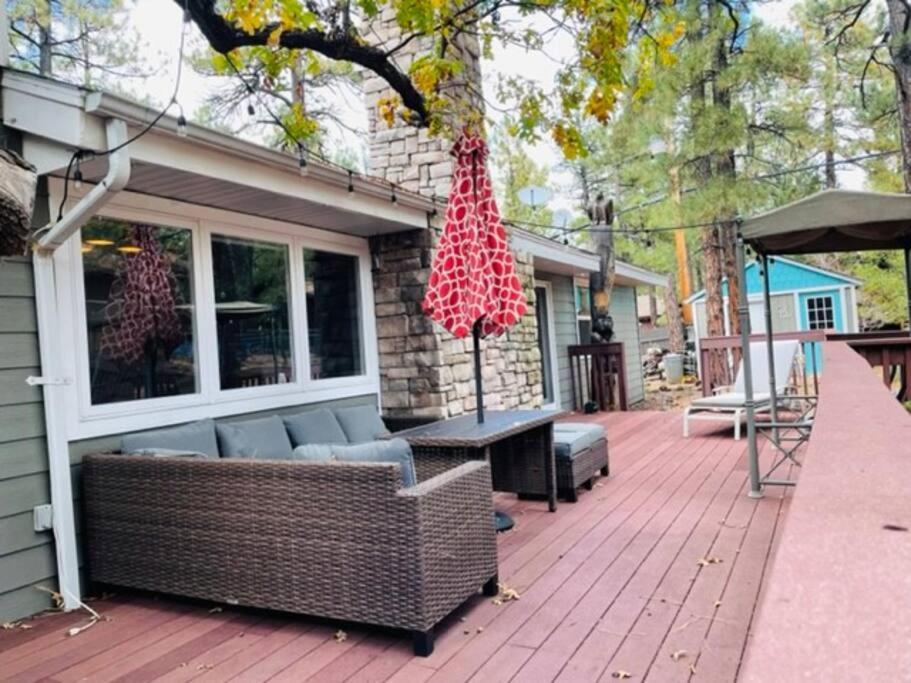 Relaxingrejuvenating 4Br 3 And Half Ba Cabin Munds Park Eksteriør bilde